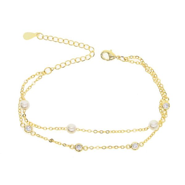 new fashion double fair charm tiny cz bracelets rose/gold color fashion simulated pearl beads wedding jewelry for women, Golden;silver
new fashion double fair charm tiny cz bracelets rose/gold color fashion simulated pearl beads wedding jewelry for women, Golden;silver