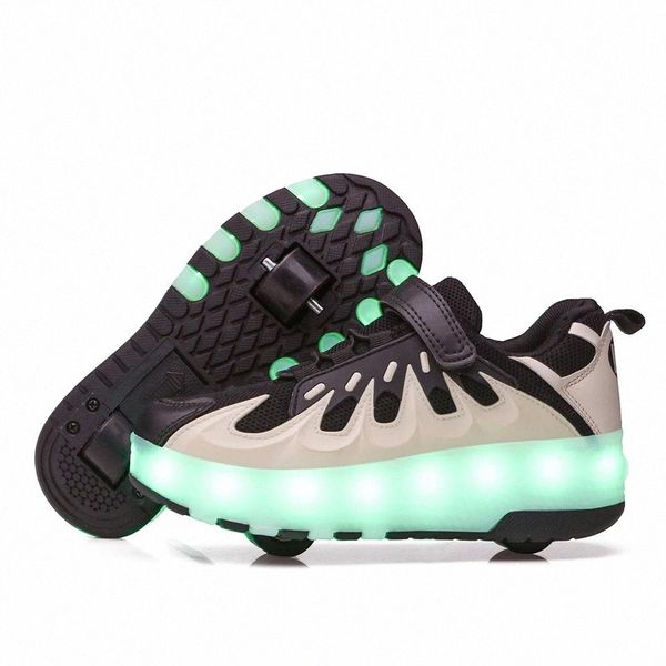 2020 new usb charge led colorful children kids fashion sneakers with two wheels roller skate shoes boys girls shoes #c720
2020 new usb charge led colorful children kids fashion sneakers with two wheels roller skate shoes boys girls shoes #c720
