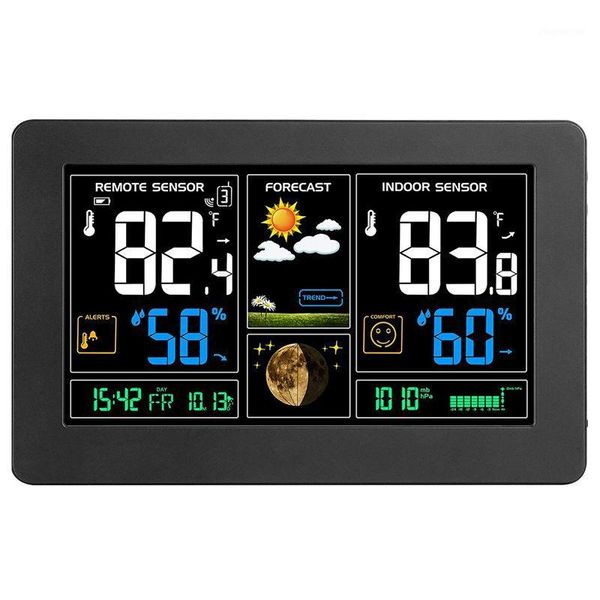 other clocks & accessories indoor outdoor weather station,digital color forecast station with sensor,home alarm clock temperature alerts,cha
other clocks & accessories indoor outdoor weather station,digital color forecast station with sensor,home alarm clock temperature alerts,cha