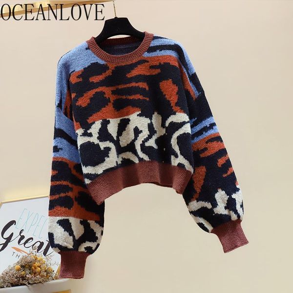 oceanlove leopard pull femme hiver retro short print korean autumn winter woman sweaters loose mujer sueteres ins 19522 h1211, White;black
oceanlove leopard pull femme hiver retro short print korean autumn winter woman sweaters loose mujer sueteres ins 19522 h1211, White;black