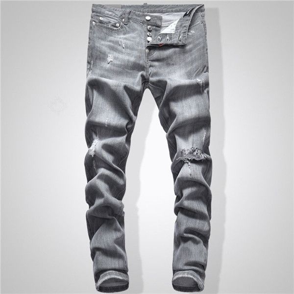famous mens stylist jeans slim fit mens jeans distressed retro men motorcycle biker hip hop distressed ripped men pants, Blue
famous mens stylist jeans slim fit mens jeans distressed retro men motorcycle biker hip hop distressed ripped men pants, Blue