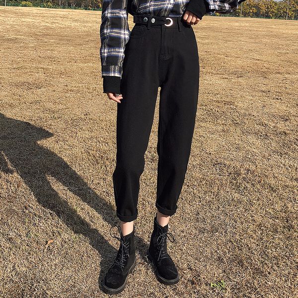 Blue Jeans High Waist Jeans Woman Casual Jeans Harem Pants Ladies Vintage Black Jean Femme
Blue Jeans High Waist Jeans Woman Casual Jeans Harem Pants Ladies Vintage Black Jean Femme