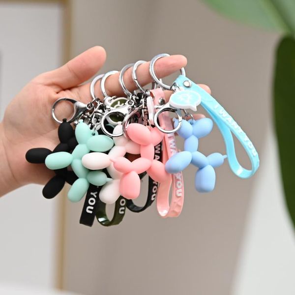 cartoon balloon dog keychain colorful soft rubber pvc lovely dog keychains for women key chain car key ring bag phone pendant jewelry
cartoon balloon dog keychain colorful soft rubber pvc lovely dog keychains for women key chain car key ring bag phone pendant jewelry