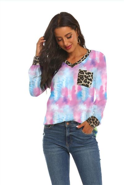 градиент цвета футболки женщин leopard лоскутная v neck с длинным рукавом одежда повседневная сыпучие осень женские футболки с карманами, White
градиент цвета футболки женщин leopard лоскутная v neck с длинным рукавом одежда повседневная сыпучие осень женские футболки с карманами, White