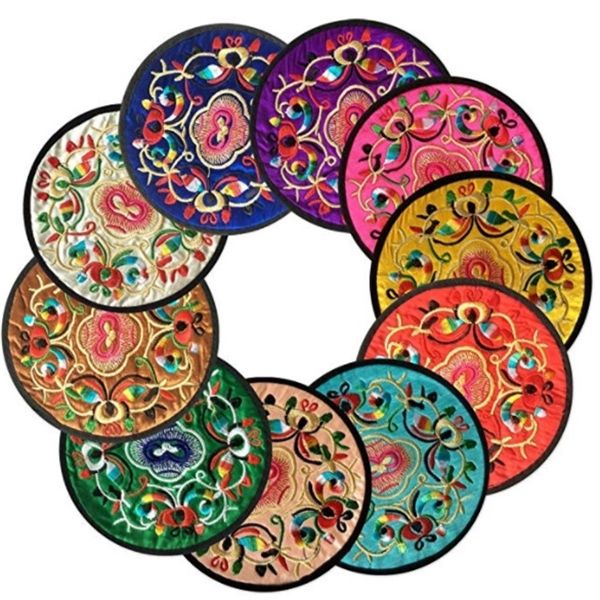 coasters for drinks cup coaster vintage ethnic floral design fabric coasters value pack, coffee coasters c1212
coasters for drinks cup coaster vintage ethnic floral design fabric coasters value pack, coffee coasters c1212