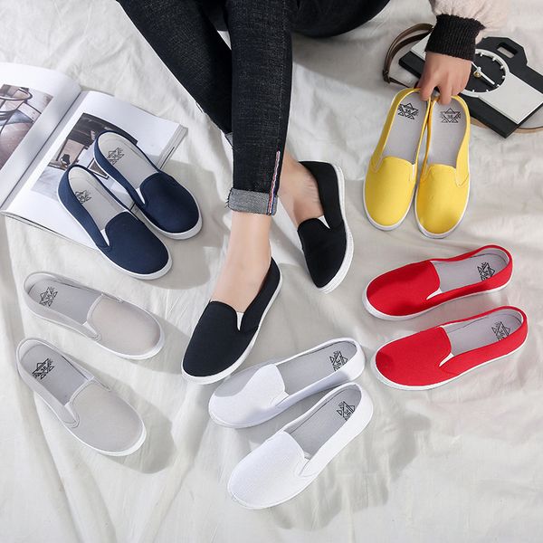2020 new women's breathable low-espadrilles canvas female summer sneakers the small white shoes 1020, Black;white
2020 new women's breathable low-espadrilles canvas female summer sneakers the small white shoes 1020, Black;white