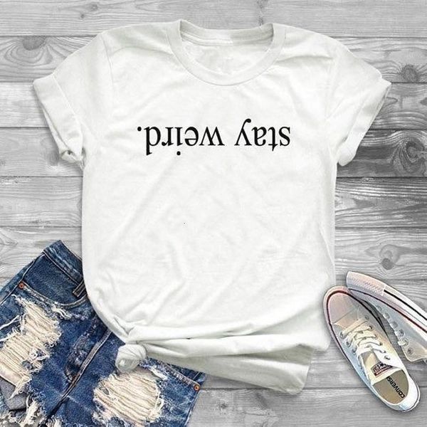 stay weird letter print t shirt women short sleeve o neck loose tshirt 2020 summer fashion women tee shirt, White
stay weird letter print t shirt women short sleeve o neck loose tshirt 2020 summer fashion women tee shirt, White