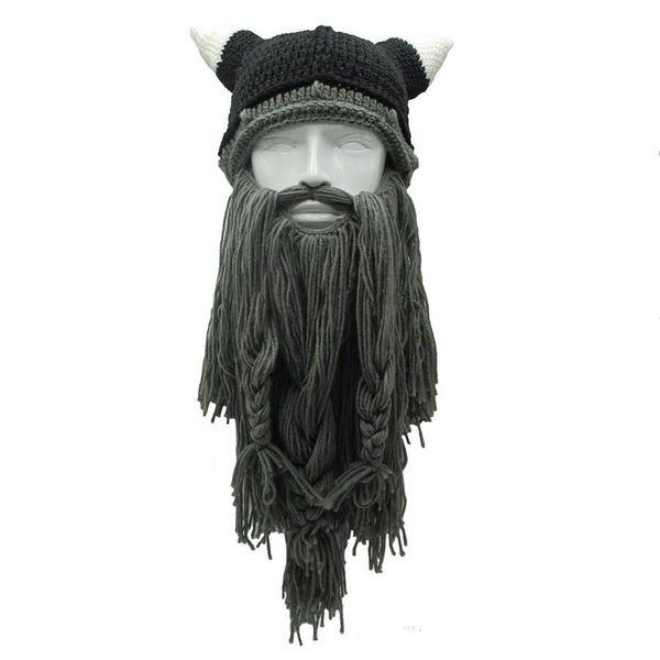funny men vikings beanies knit hats beard ox horn handmade knitted men's winter hats warm caps women gift party mask cosplay cap
funny men vikings beanies knit hats beard ox horn handmade knitted men's winter hats warm caps women gift party mask cosplay cap