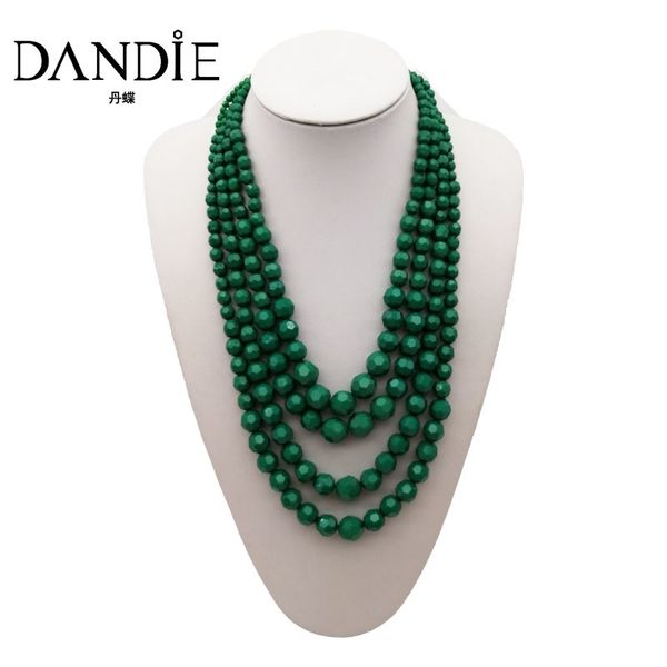 dandie trendy personality green four layers acrylic bead necklace, three color available y200730, Silver
dandie trendy personality green four layers acrylic bead necklace, three color available y200730, Silver