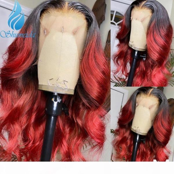 smd 150% density 13x6 lace front human hair wigs ombre red color middle ratio brazilian remy human hair wig with pre plucked, Black;brown
smd 150% density 13x6 lace front human hair wigs ombre red color middle ratio brazilian remy human hair wig with pre plucked, Black;brown