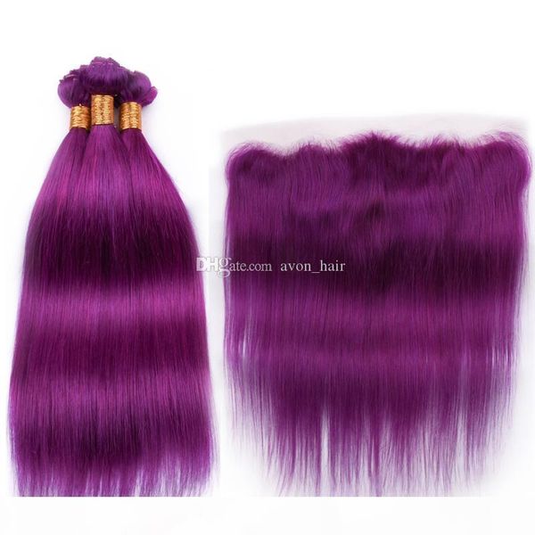 silky straight human hair weft 3pcs with lace frontal pure purple color body wave hair 3 bundles with ear to ear lace frontal, Black;brown
silky straight human hair weft 3pcs with lace frontal pure purple color body wave hair 3 bundles with ear to ear lace frontal, Black;brown
