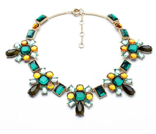 n00856 graceful new arrival excellent zinc alloy vintage gold color wholesale 2014 women chockers statement crystal necklaces, Golden;silver
n00856 graceful new arrival excellent zinc alloy vintage gold color wholesale 2014 women chockers statement crystal necklaces, Golden;silver