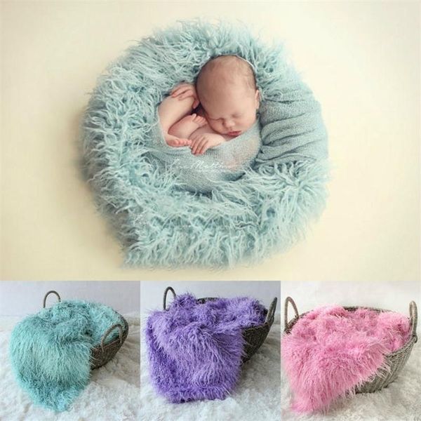 50*80cm newborn faux fur wrap pgraphy prop blanket outfit soft baby infant fur blanket background baby month p blanket y201009
50*80cm newborn faux fur wrap pgraphy prop blanket outfit soft baby infant fur blanket background baby month p blanket y201009