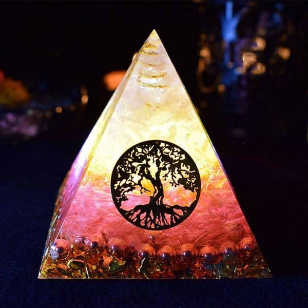 aura reiki orgonite pyramid ariel maripura/sahasrara chakra love crystal bring lucky stone resin crafts ornaments c0145, Black
aura reiki orgonite pyramid ariel maripura/sahasrara chakra love crystal bring lucky stone resin crafts ornaments c0145, Black