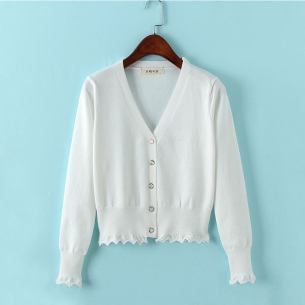 t-shirt women's cardigan with 2020 short coat new slim short coat spring and autumn v-neck korean long sleeve sweater jadme, White;black
t-shirt women's cardigan with 2020 short coat new slim short coat spring and autumn v-neck korean long sleeve sweater jadme, White;black