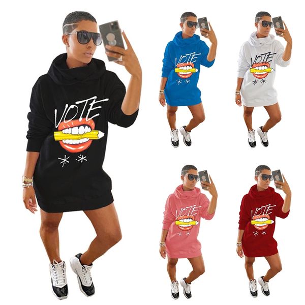 women sweater dress hooded skirt thickened sweatshirt lip vote print winter warm skirts oversize overall dresses pullover 5 color d102606, Black;gray
women sweater dress hooded skirt thickened sweatshirt lip vote print winter warm skirts oversize overall dresses pullover 5 color d102606, Black;gray