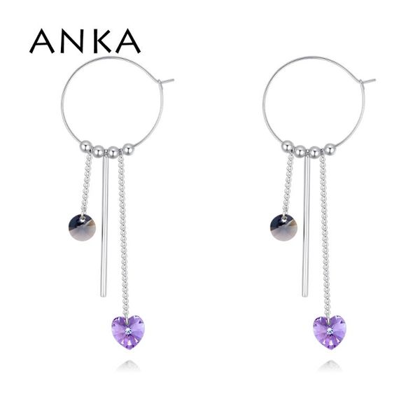 hoop & huggie anka jewelry original round earrings for women party accessories silver color crystals from austria #131527, Golden;silver
hoop & huggie anka jewelry original round earrings for women party accessories silver color crystals from austria #131527, Golden;silver
