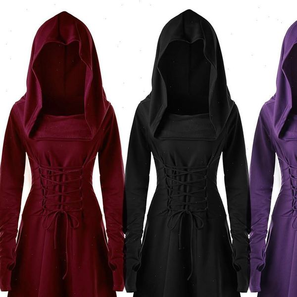 z35 vintage gothic style dress women lace up hooded pullover shirt dress cross bandage slim asymmetrical dress party dresses, Black;gray
z35 vintage gothic style dress women lace up hooded pullover shirt dress cross bandage slim asymmetrical dress party dresses, Black;gray