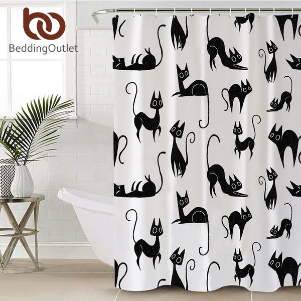 beddingoutlet мультфильм кошки душ занавес водонепроницаемый полиэстер ванной детский занавес с крючками животных черный белый home decor
beddingoutlet мультфильм кошки душ занавес водонепроницаемый полиэстер ванной детский занавес с крючками животных черный белый home decor
