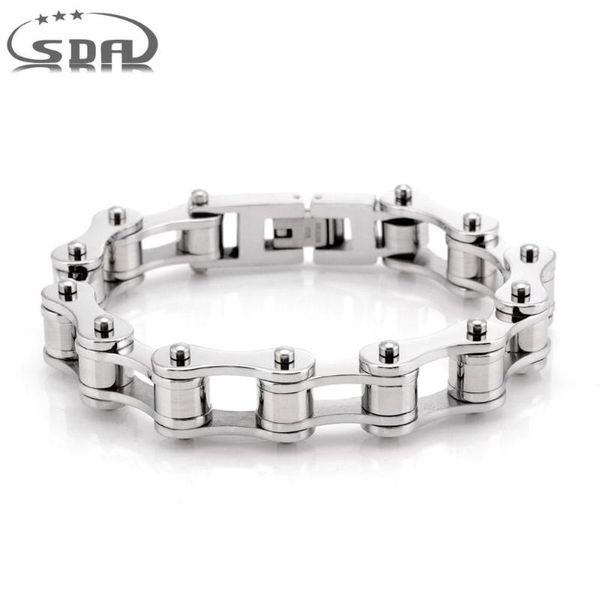 link, chain sda classic men cool 316l stainless steel bracelets motorcycle link 10mm wide ym001, Black
link, chain sda classic men cool 316l stainless steel bracelets motorcycle link 10mm wide ym001, Black