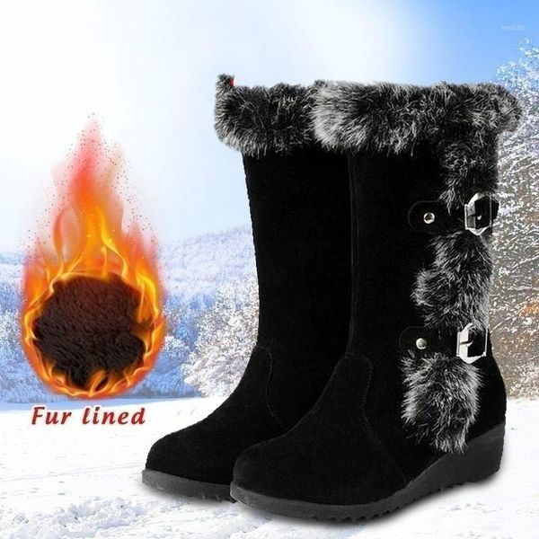 new 2021 winter mid boots warmer plush ladies flat shoes solid faux fur shoes girls long boots female snow woman1, Black
new 2021 winter mid boots warmer plush ladies flat shoes solid faux fur shoes girls long boots female snow woman1, Black