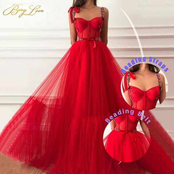 red prom dresses long beading straps belt a line evening dresses sweetheart elegant tulle robe de soiree christmas party dress, Black
red prom dresses long beading straps belt a line evening dresses sweetheart elegant tulle robe de soiree christmas party dress, Black