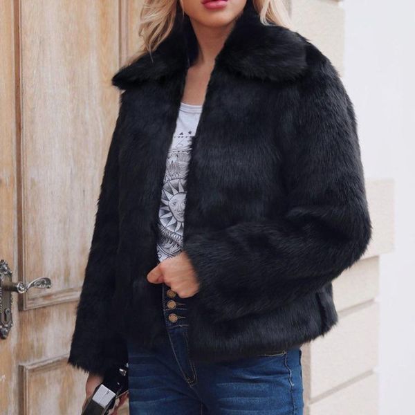 women's fur & faux 2021 autumn and winter short jacket thickened warm casual sheep shearing jacket#068, Black
women's fur & faux 2021 autumn and winter short jacket thickened warm casual sheep shearing jacket#068, Black