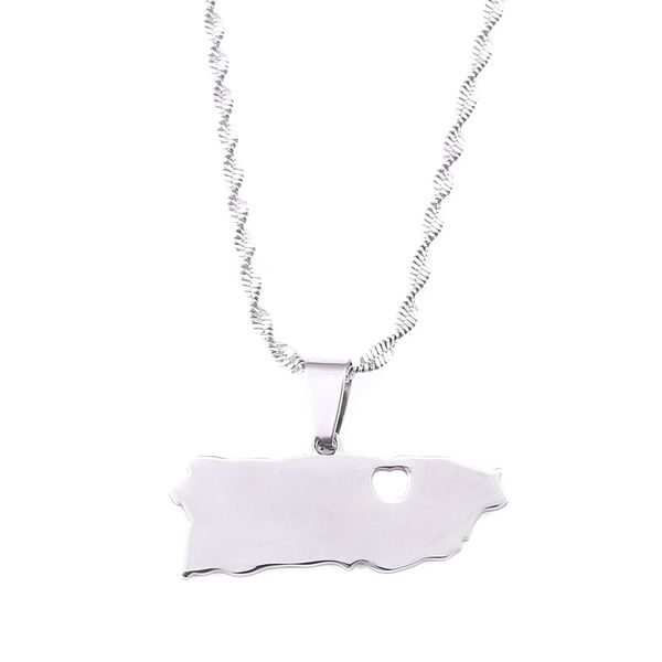 stainless steel silver color puerto rico map pendant necklaces for women girl puerto ricans maps chain jewelry
stainless steel silver color puerto rico map pendant necklaces for women girl puerto ricans maps chain jewelry