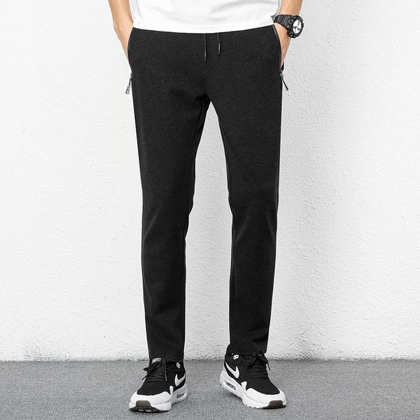 autumn 2019 new outdoor sports leisure youth elastic waist leg length pants men's fashion 8852, Black
autumn 2019 new outdoor sports leisure youth elastic waist leg length pants men's fashion 8852, Black
