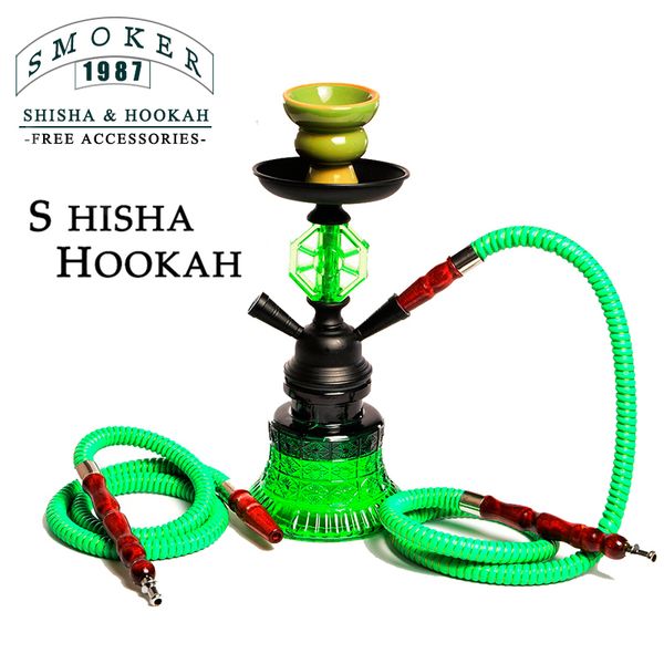 smoker multi-colored smoking sets 2pcs hose medium arab glass hookah pipe hipping 
smoker multi-colored smoking sets 2pcs hose medium arab glass hookah pipe hipping