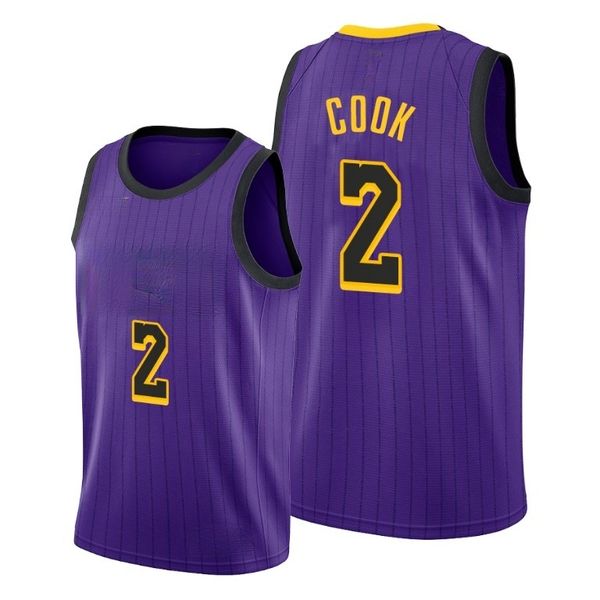 men quinn cook basketball jersey, Black