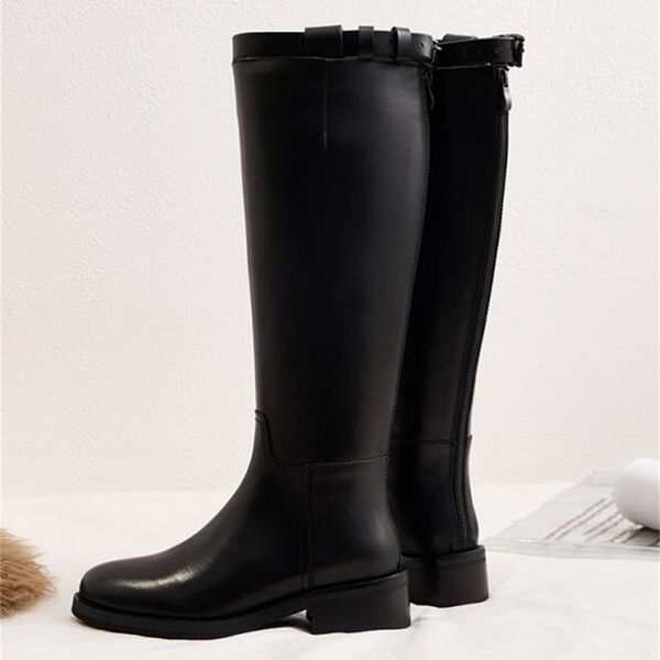 knee-boots woman 2021 genuine european and handmade fashion women long women's boots back tisi, Black
knee-boots woman 2021 genuine european and handmade fashion women long women's boots back tisi, Black