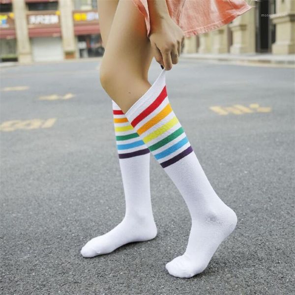 socks & hosiery arrival women's long multicolor stripes cotton rainbow student style party street danci1, Black;white
socks & hosiery arrival women's long multicolor stripes cotton rainbow student style party street danci1, Black;white