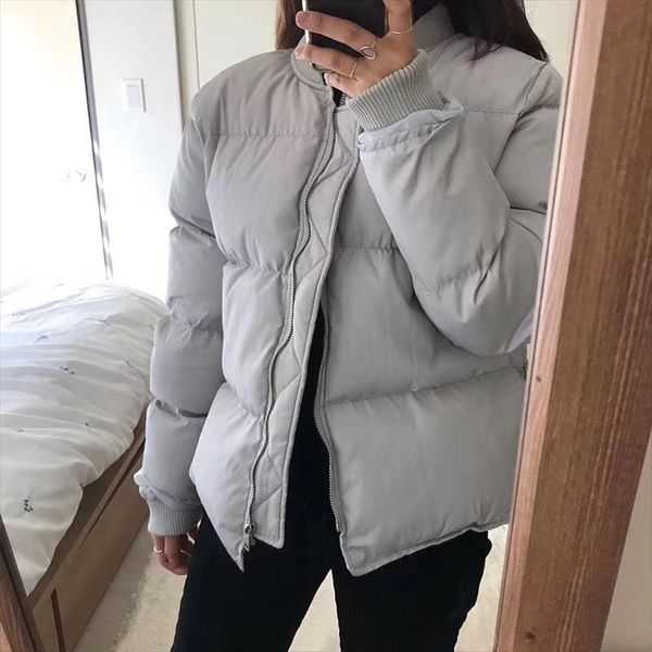 корейский зимняя ветровки мода повседневная куртка элегантный хлопок padded теплый твердая верхняя одежда хлеб coat 4 цвета, Black
корейский зимняя ветровки мода повседневная куртка элегантный хлопок padded теплый твердая верхняя одежда хлеб coat 4 цвета, Black