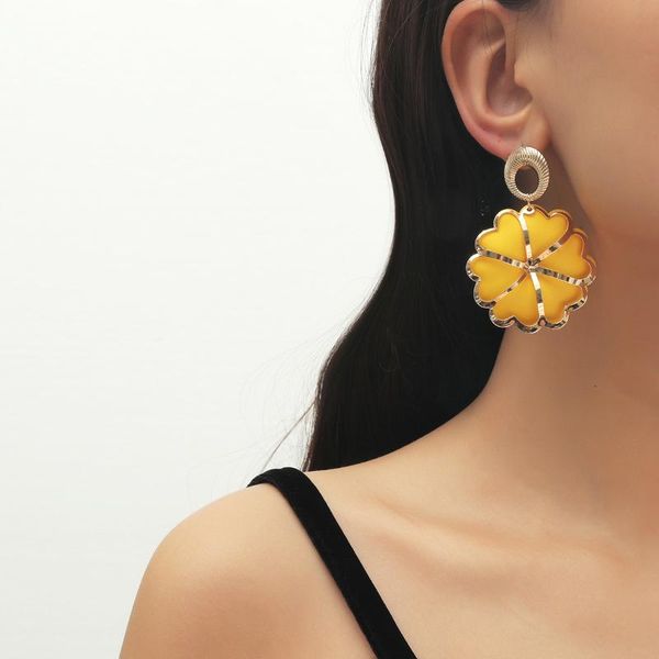 vintage drop earrings for women new punk flower fashion gold red yellow color dangle statement earring jewelry hot, Silver
vintage drop earrings for women new punk flower fashion gold red yellow color dangle statement earring jewelry hot, Silver