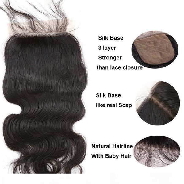 silk base lace closures body wave brazilian virgin unprocessed human hair weaves closure with baby hair pieces natural color bellahair, Black;brown
silk base lace closures body wave brazilian virgin unprocessed human hair weaves closure with baby hair pieces natural color bellahair, Black;brown