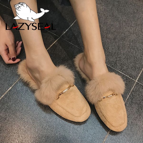 lazyseal new furry slippers real fur mules shoes women slippers square toe women flip flops metal decoration ladies slides woman y200706, Black
lazyseal new furry slippers real fur mules shoes women slippers square toe women flip flops metal decoration ladies slides woman y200706, Black