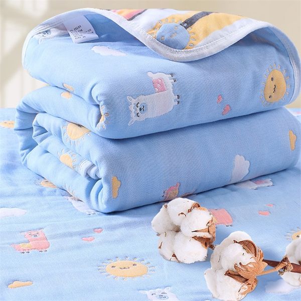 soft baby blanket newborn toddler crib receiving blanket breathable organic cotton fabric 6 layer swaddle wrap baby towel y201009
soft baby blanket newborn toddler crib receiving blanket breathable organic cotton fabric 6 layer swaddle wrap baby towel y201009