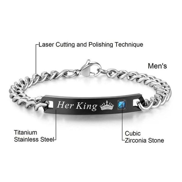 couple bracelet black bracelet europe and america queen king beast his beauty wild diamond jewelry whole sqcxze beauty888
couple bracelet black bracelet europe and america queen king beast his beauty wild diamond jewelry whole sqcxze beauty888