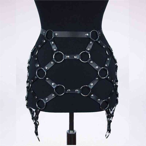 punk goth metal rivet o rings hollow out mini skirt pu leather skirt with adjustable waist belt women party, Black
punk goth metal rivet o rings hollow out mini skirt pu leather skirt with adjustable waist belt women party, Black