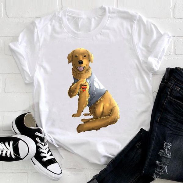 women cute dog mom spring funny style 90s casual printing animal clothes print tee ladies graphic tshirt female t-shirt, White 
women cute dog mom spring funny style 90s casual printing animal clothes print tee ladies graphic tshirt female t-shirt, White