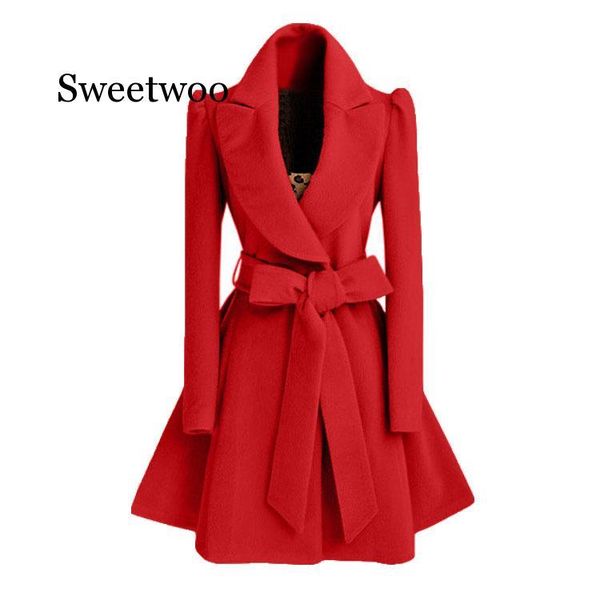 2020 long trench coat for women slim female coat sashes down windbreaker outerwear autumn winter female trench, Black
2020 long trench coat for women slim female coat sashes down windbreaker outerwear autumn winter female trench, Black