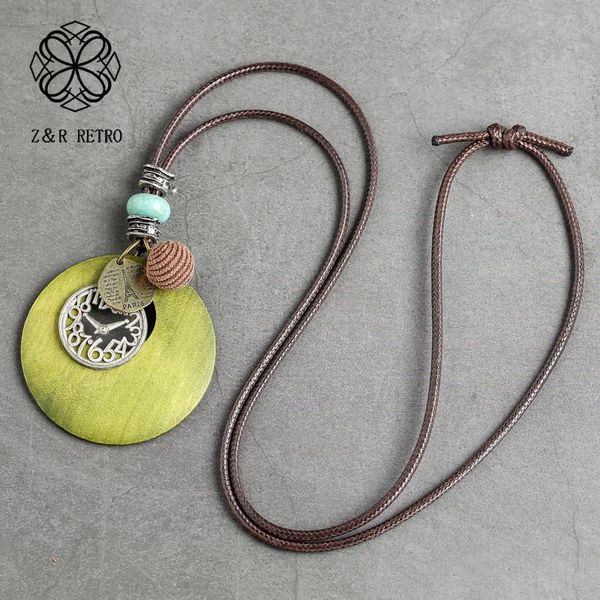 wood jewelry pendant necklace for women chokers sweater long rope chain female handmade wooden simple clothes accessories alloy, Silver
wood jewelry pendant necklace for women chokers sweater long rope chain female handmade wooden simple clothes accessories alloy, Silver