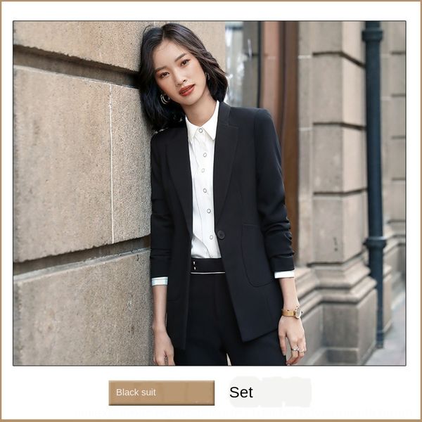 high end women's fashion temperament autumn and winter professional wear women's thickenedstudents suit ' formal suit ol obdh, Gray
high end women's fashion temperament autumn and winter professional wear women's thickenedstudents suit ' formal suit ol obdh, Gray