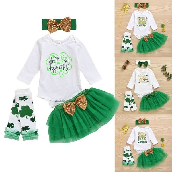 newborn baby girls my 1st valentine's day outfits st patricks day baby girls outfits clothes clover romper tutu skirt girls set y200803, White
newborn baby girls my 1st valentine's day outfits st patricks day baby girls outfits clothes clover romper tutu skirt girls set y200803, White