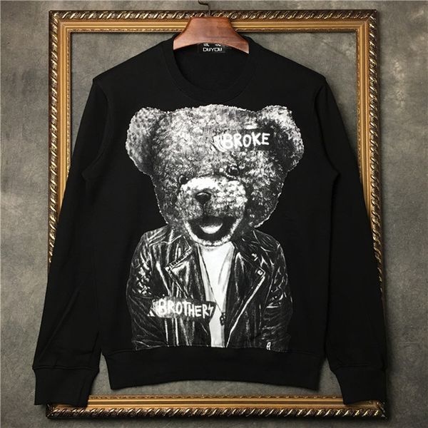 men's 100% cotton black and white pullover with cartoon bear print sweatshirt men sweaterwear dd|41935d536 99vx
men's 100% cotton black and white pullover with cartoon bear print sweatshirt men sweaterwear dd|41935d536 99vx