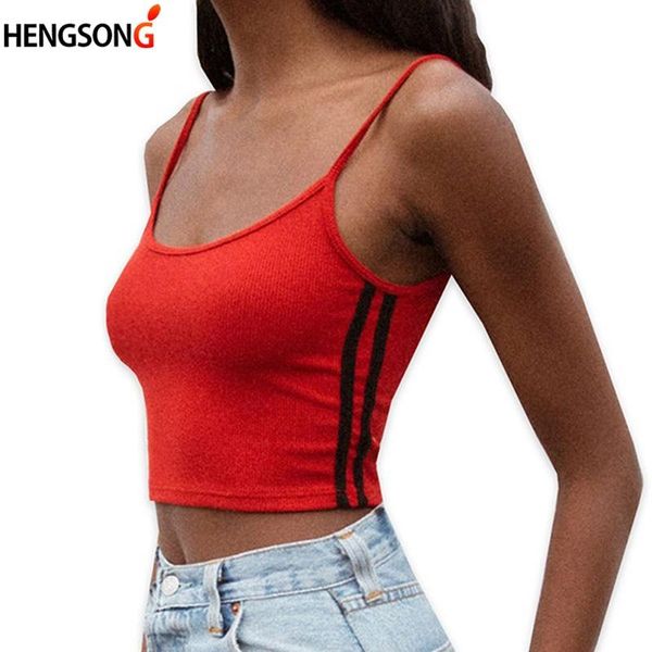 women sport crop side striped cami casual spaghetti strap vest sportshirt dames cropped tshirt vest feminino, Gray;blue
women sport crop side striped cami casual spaghetti strap vest sportshirt dames cropped tshirt vest feminino, Gray;blue