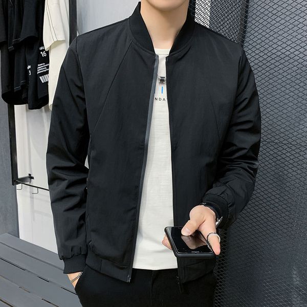 2021 the new male business spring and fall new men's casual casual, thin breathable jacket version lean coat handsome djse, Black;brown
2021 the new male business spring and fall new men's casual casual, thin breathable jacket version lean coat handsome djse, Black;brown