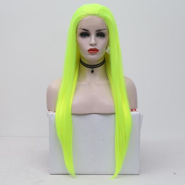 харизма natural straight неоновых желтых синтетического фронт шнурок парики для женщин макияжа высокой температуры тепловой устойчивости пат, Black
харизма natural straight неоновых желтых синтетического фронт шнурок парики для женщин макияжа высокой температуры тепловой устойчивости пат, Black