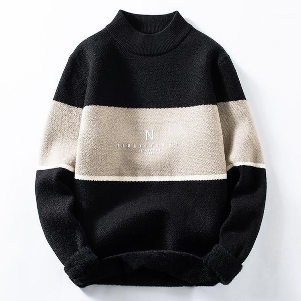 men's one-piece thickened round neck sweater autumn and winter casual sweater youth korean loose bottoming shirt1, White;black
men's one-piece thickened round neck sweater autumn and winter casual sweater youth korean loose bottoming shirt1, White;black